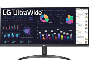 Monitor gaming LG 34WQ500-B, 34", UltraWide Full HD (2560 × 1080), IPS, 5 ms, 100 Hz, FreeSync, HDR10, Negro