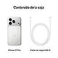 Apple iPhone 17 Pro, Plata, 512 GB, 6.3" OLED Super Retina XDR, Chip A19 Pro, iOS, 5G