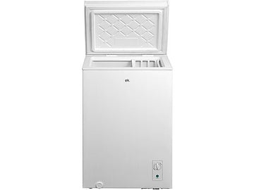 Arcón Congelador ok. OFZ 161 E W, 99 litros, Blanco - Electrodomésticos Idea SL