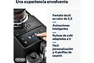 Cafetera Automática De'Longhi Rivelia, con Sistema Bean Switch, Gris