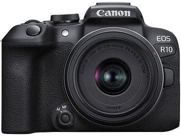 Cámara mirrorless Canon EOS R10 con objetivo 18-45mm IS STM