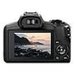 Cámara mirrorless Canon EOS R100 con objetivo 18-45mm IS STM y tarjeta SD