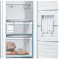 Congelador vertical BOSCH GSN36AIEP, 242 L, No Frost, 186 cm, Inox