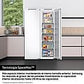 Congelador vertical integrable Samsung BRZ22700EWW/EF, 218 L, 177.5 cm, No Frost, Wifi, Blanco