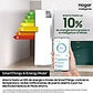 Congelador vertical integrable Samsung BRZ22700EWW/EF, 218 L, 177.5 cm, No Frost, Wifi, Blanco