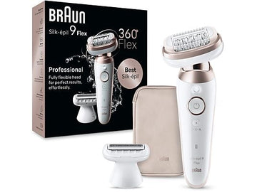 Depiladora Braun Silk-épil 9 Flex 9-030 3D, 3 en 1, con cabezal flexible