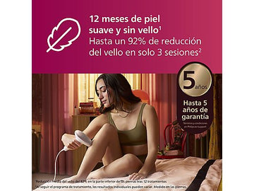Depiladora de Luz Pulsada (IPL) Philips Lumea Serie 7000 (BRI923/00)