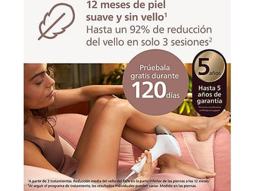 Depiladora de Luz Pulsada (IPL) Philips Lumea Serie 8000 (BRI945/00)