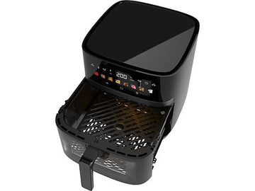 Freidora de aire Cecotec Cecofry&Grill Duoheat 8000, 8 L, Negro