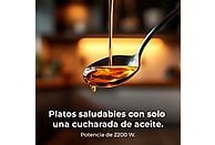 Freidora de aire Cecotec Cecofry&Grill Duoheat 8000, 8 L, Negro