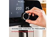Freidora de aire Moulinex Easy Fry Mega, 7.5 Litros, Acero Inoxidable