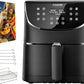 Freidora de aire Cosori Premium Chef Edition, 5.5 L, 1700W, Negra - Electrodomésticos Idea SL
