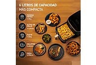 Freidora de aire Cosori Turbo Blaze Chef Edition, 6 L, 1725W, Negra
