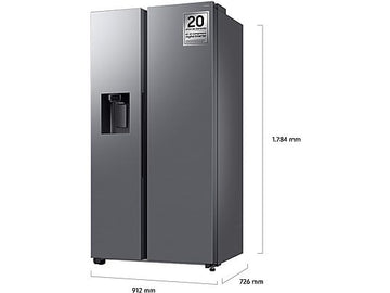 Frigorífico Americano Samsung Bespoke AI RS70F64KETEF, 640 litros, Inox