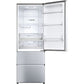 Frigorífico Combi Haier 3D 70 Series 5, 483 L, 70 cm de ancho, Plata - Electrodomésticos Idea SL
