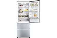 Frigorífico Combi Haier 3D 70 Series 5, 483 L, 70 cm de ancho, Plata