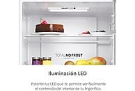 Frigorífico Combi Haier 3D 70 Series 5, 483 L, 70 cm de ancho, Plata