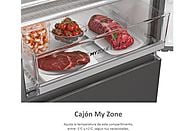 Frigorífico Combi Haier Serie 3D A3FE737CGJ, 371 litros, Inox