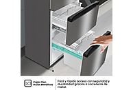 Frigorífico Combi Hisense RM469N4ACD, 368 L, 3 Puertas, Inox