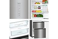 Frigorífico Combi Hisense RM469N4ACD, 368 L, 3 Puertas, Inox