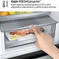Frigorífico Combi LG GBV5250CPY, 387 litros, Clase C, Inox Antihuellas - Electrodomésticos Idea SL