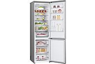 Frigorífico Combi LG GBV5250CPY, 387 litros, Clase C, Inox Antihuellas