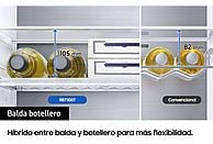 Frigorífico Combi Samsung RB34C775CS9/EF, 344 L, Clase C, Inox
