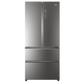 Frigorífico Americano Haier FD 83 Series 7 HB18FGSAAA, No Frost, 539 L, Motor Inverter, Inox