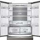 Frigorífico Americano Haier FD 83 Series 7 HB18FGSAAA, No Frost, 539 L, Motor Inverter, Inox