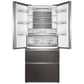 Frigorífico Americano Haier FD 83 Series 7 HB18FGSAAA, No Frost, 539 L, Motor Inverter, Inox
