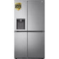Frigorífico Americano LG GSLV71PZTD, 635 L, No Frost, Inox Antihuellas