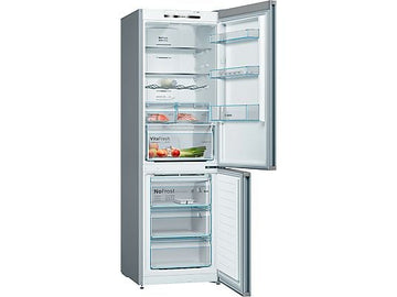 Frigorífico Combi Bosch KGN36VIEA, 326 L, No Frost, Cajón VitaFresh, EasyAccess, Inox Antihuellas