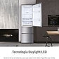Frigorífico Combi Haier 3D 60 Series 3 A3FE737CGJ, 371 L, No Frost, Motor Inverter, Inox