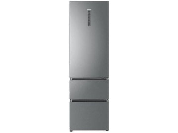 Frigorífico Combi Haier 3D 60 Series 3 A3FE737CGJ, 371 L, No Frost, Motor Inverter, Inox