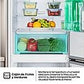 Frigorífico Combi Hisense RB390N4AWE1, No Frost, 304 L, Clase E, Blanco