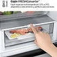 Frigorífico Combi LG GBV3100CPY, 344 L, No Frost, DoorCooling+™, FRESHBalancer™, Inox Antihuellas