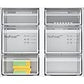 Frigorífico Multidoor Bosch KFN96VPEA, Serie 4, 605 L, Inox