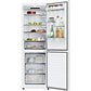 Frigorífico combi Candy Fresco 300 CNCQ2T618EW, 355 L, 185 cm, Total No Frost, Blanco