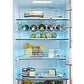 Frigorífico combi Haier HTW5620CNMG, No Frost, 414 L, 205 cm, Wi-Fi, Inox