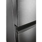 Frigorífico combi Haier HTW5620CNMG, No Frost, 414 L, 205 cm, Wi-Fi, Inox