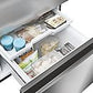 Frigorífico combi Haier HTW5620CNMG, No Frost, 414 L, 205 cm, Wi-Fi, Inox