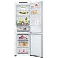 Frigorífico combi LG GBV3100ESW, No Frost, 344 L, 186 cm, DoorCooling+™, FRESHBalancer™, Blanco