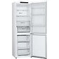 Frigorífico combi LG GBV3100ESW, No Frost, 344 L, 186 cm, DoorCooling+™, FRESHBalancer™, Blanco