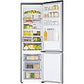 Frigorífico combi Samsung Smart RB38C605DS9/EF, 390 L, 203 cm, No Frost, Inox