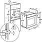 Horno AEG BPE642120M, 71 L, Multifunción, Limpieza Pirolítica, Grill, Inox Antihuella