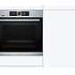 Horno Bosch HRG6769S6, Multifunción Integrable, Pirolítico, 71 L, Inox, Clase A