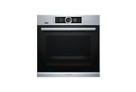 Horno Bosch HRG6769S6, Multifunción Integrable, Pirolítico, 71 L, Inox, Clase A