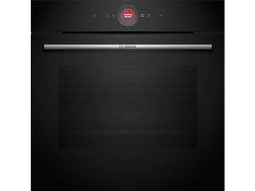 Horno Bosch Serie 8 HBG7241B1, 71 L, Hidrolítico, A+, AirFry, Pantalla táctil TFT, Negro