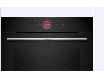 Horno Bosch Serie 8 HBG7241B1, 71 L, Hidrolítico, A+, AirFry, Pantalla táctil TFT, Negro