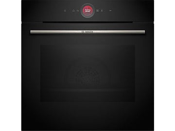 Horno Bosch Serie 8 HBG7741B1, 71 L, Pirolítico, A+, AirFry, Pantalla táctil TFT, Negro